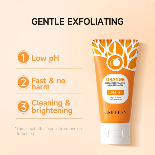 Orange Glow Exfoliating Gel β Brighten, Smooth & Hydrate Naturally