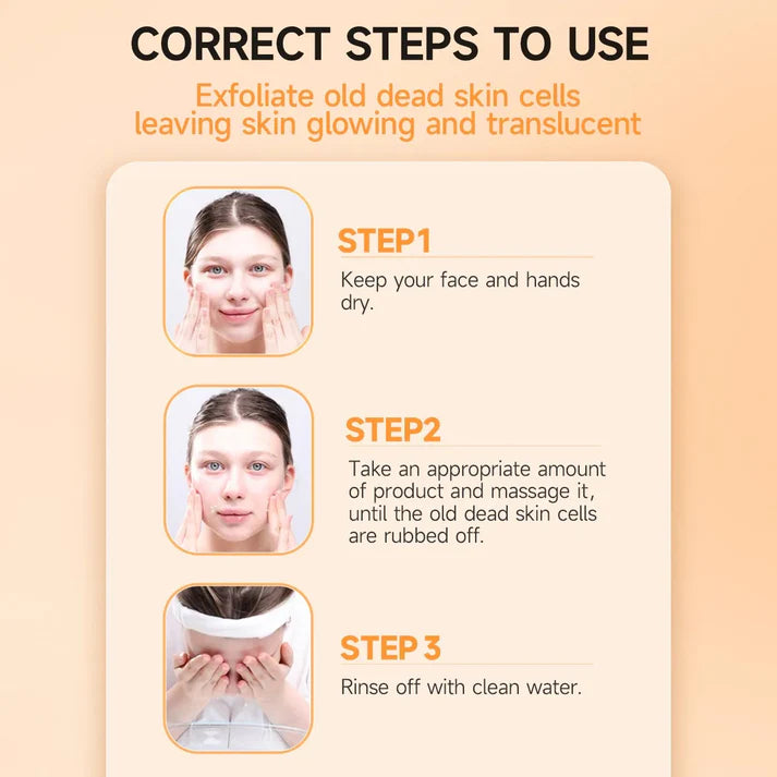 Orange Glow Exfoliating Gel – Brighten, Smooth & Hydrate Naturally