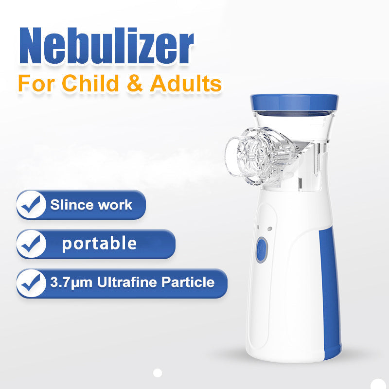 Mesh Portable Nebulizer Machine & Mask for Kids and Adults Mini Inhaler Nebulizer