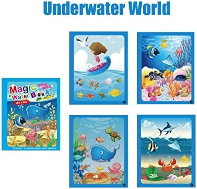 Magic Water Coloring Book For Kids. (random Color)