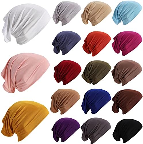 Pack of 10 plain Head scarf inner hijab cap-Muslim hijab cap-Women Islamic underscarf hijab cap in multi colors