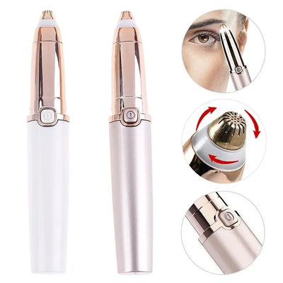 Flawless Usb Eyebrow Epilator, Women’s Eyebrow Razor Eyebrow Hair Removal Electric Eyebrow Shaver (rechargeable+ Cell operated)