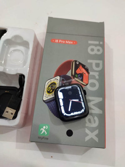 I8 Pro Max Smartwatch – (black Colour Only)