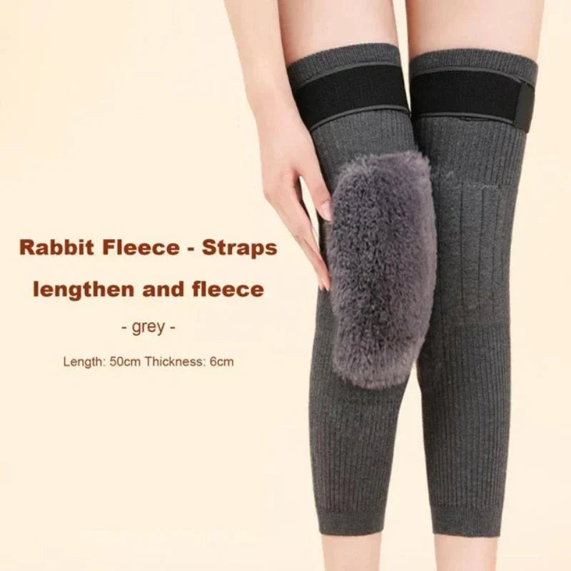 Wool Knee Warmers – Adjustable -30° Thermal Pads for Men & Women