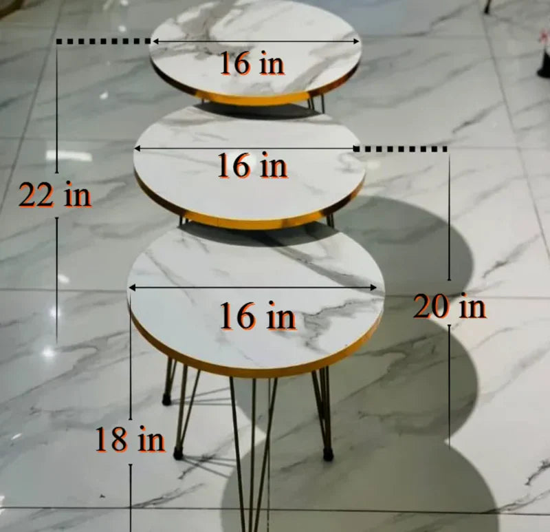 Modern Coffee Tables – Nesting End Tables & Side Tables Set for Stylish Living