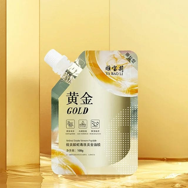 Retinol Gold Face Mask – Deep Moisturizing, Brightening & Anti-Aging Peel-Off Mask
