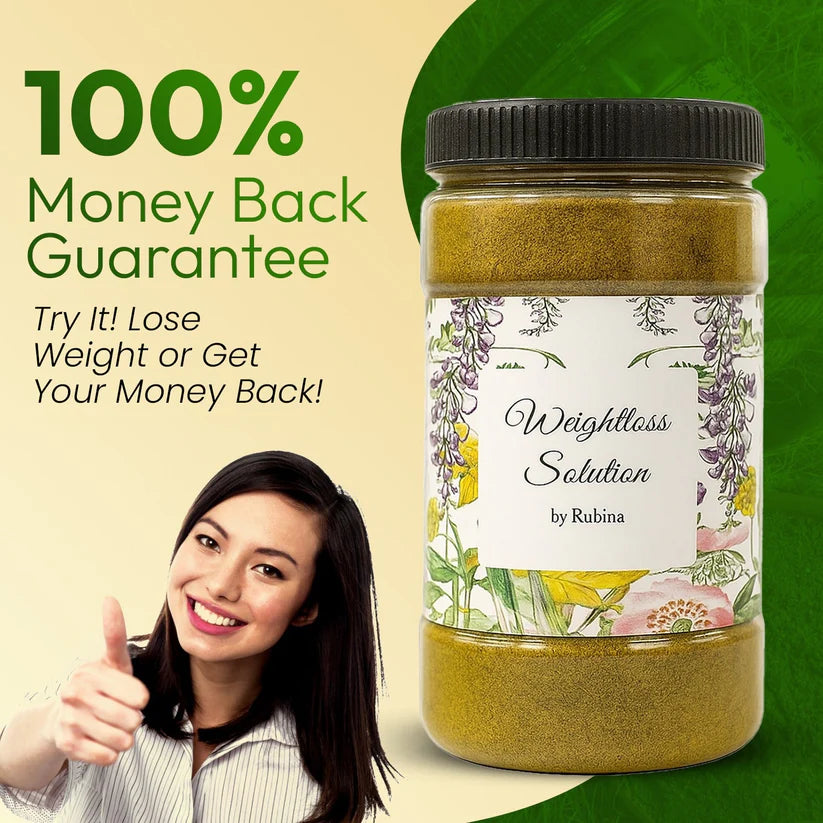 🌿 Weightless Solution Herbal Weight Loss Powder | 1 Month Plan 🕒🔥 NO 1